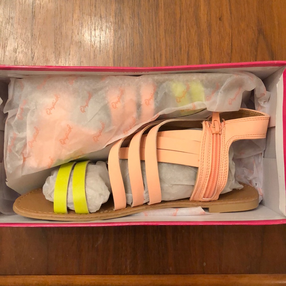 Lemon Lime Sandals